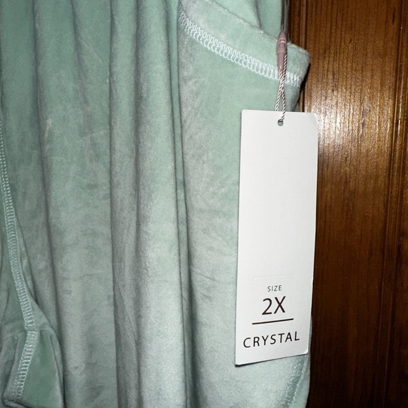 Lularoe‎ cozy collection crystal capris size 2X new - Picture 3 of 5